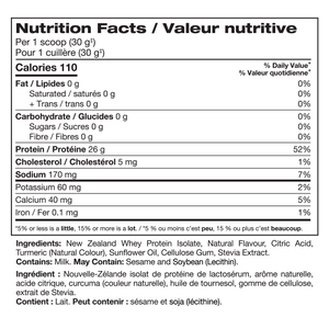 PERFECT SPORTS DIESEL New Zealand Whey Protein Isolate - Pineapple Mango 2LB