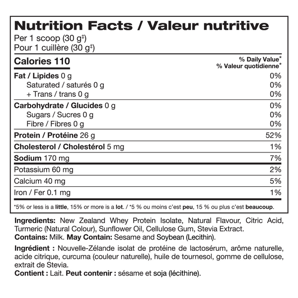 PERFECT SPORTS DIESEL New Zealand Whey Protein Isolate - Pineapple Mango 2LB