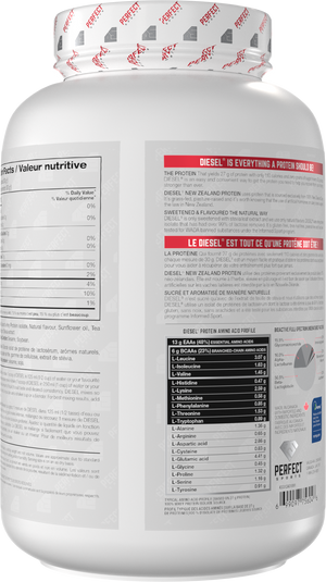PERFECT SPORTS DIESEL New Zealand Whey Protein Isolate - Brown Sugar Milk Tea 2LB
