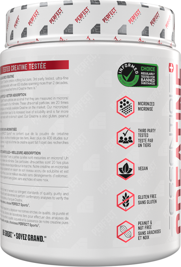 PERFECT SPORTS Essential Creatine - Unflavoured 1000g