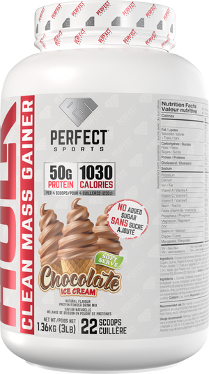 PERFECT SPORTS DIESEL HULK Clean Mass Gainer - Chocolate Ice Dream 3LB