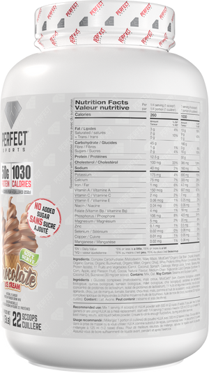 PERFECT SPORTS DIESEL HULK Clean Mass Gainer - Chocolate Ice Dream 3LB