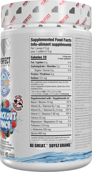 PERFECT SPORTS - HYDROSPLASH Dual Hydration - Knockout Punch