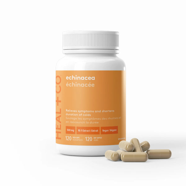 HEAL+CO - Echinacea (120 Vegi-Caps)