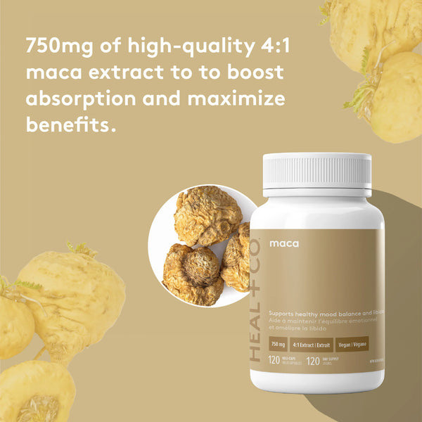 HEAL+CO - Maca (120 Vegi-Caps)