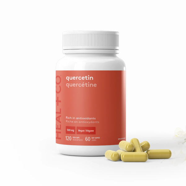 HEAL+CO - Quercetin (120 Vegi-Caps)