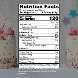 CBUM Whey Itholate Protein - Birthday Cake (25 Servings)