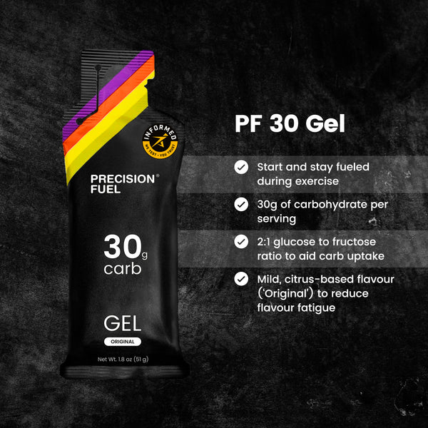 PRECISION FUEL & HYDRATION - Flow Carb Gel 30