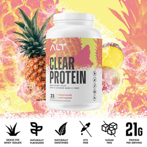 ALT Clear Grass-Fed Whey Isolate - Tropical Punch (25 Servings)