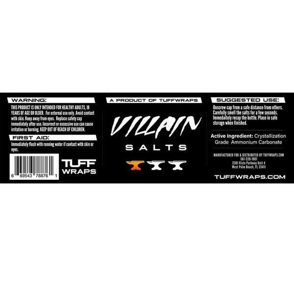 TUFWRAPS - Villain Smelling Salts