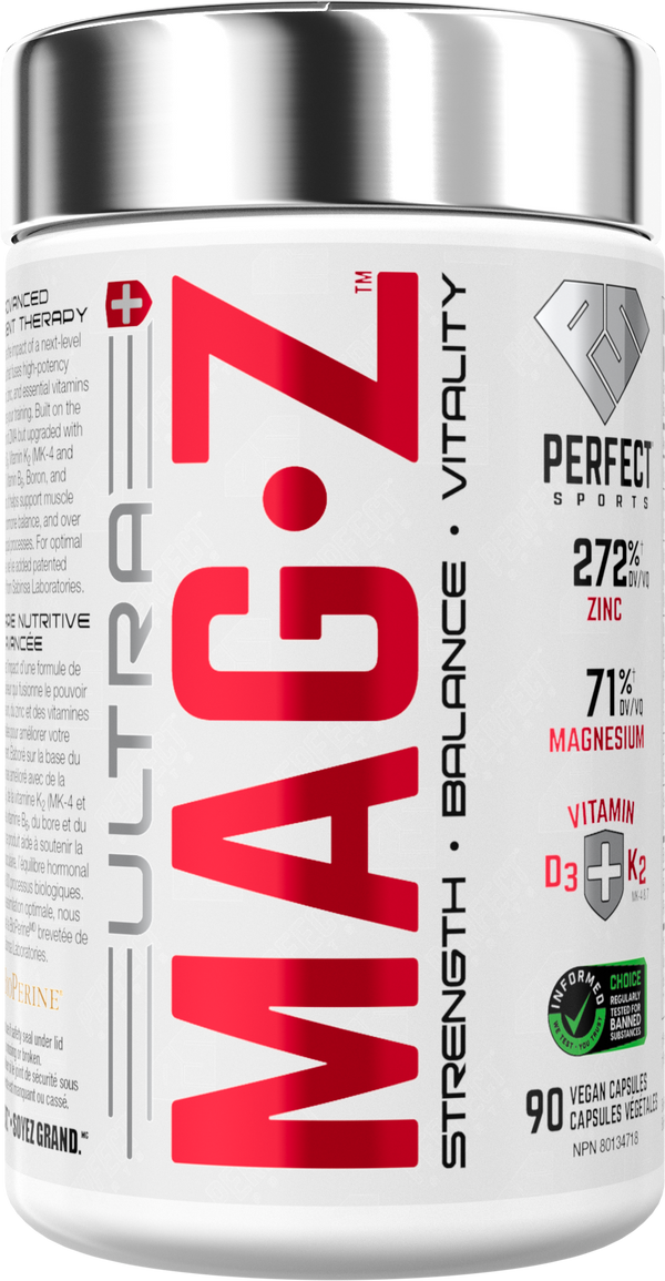 PERFECT SPORTS - MAG Z Zinc & Magnesium Supplement (90 Caps)