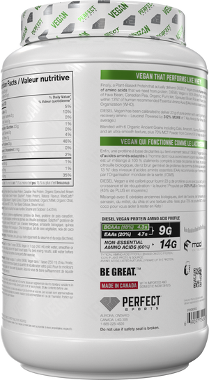 PERFECT SPORTS DIESEL Vegan Protein - Vanilla Ice Dream 700G