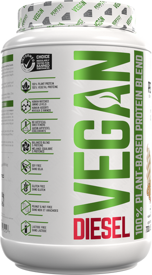 PERFECT SPORTS DIESEL Vegan Protein - Vanilla Ice Dream 700G