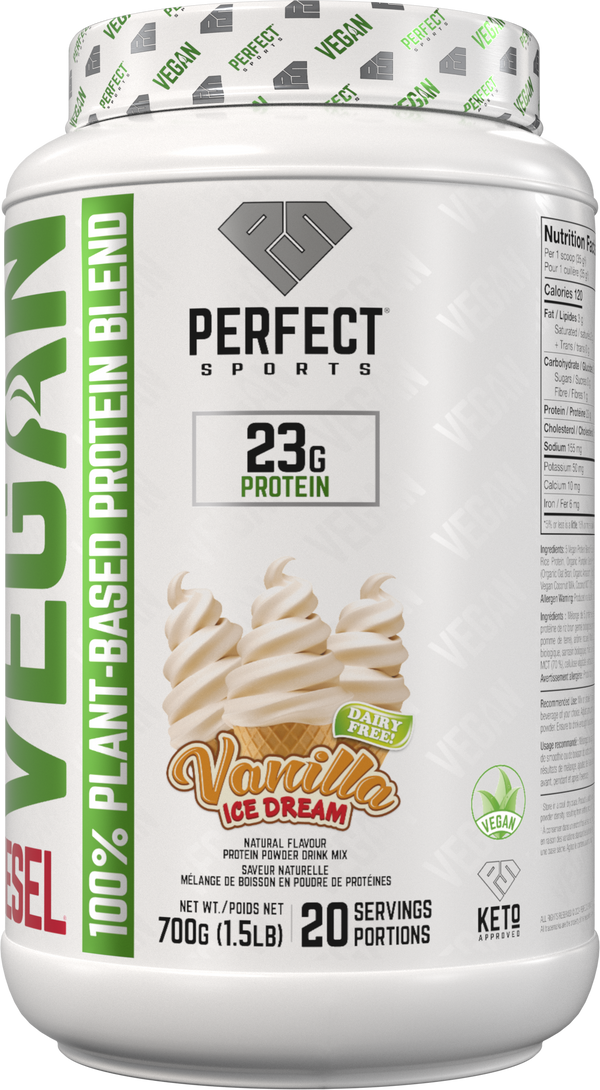 PERFECT SPORTS DIESEL Vegan Protein - Vanilla Ice Dream 700G