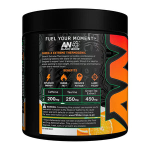 APPLIED NUTRITION - Ultimate Fat Burner SHRED-X Powder - Orange 300g