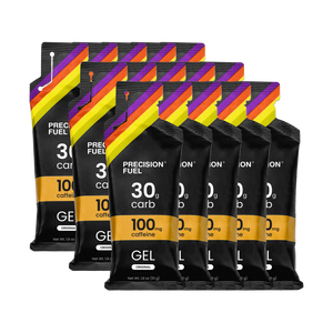 PRECISION FUEL & HYDRATION - Carb 30 & 100mg Combo Gel