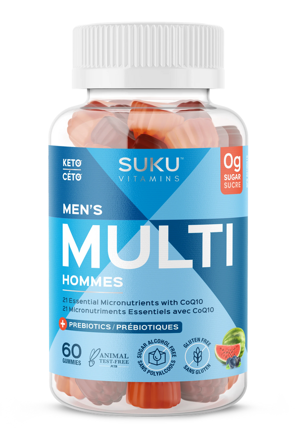 SUKU Vitamins - Men's Multivitamin (60 Gummies)