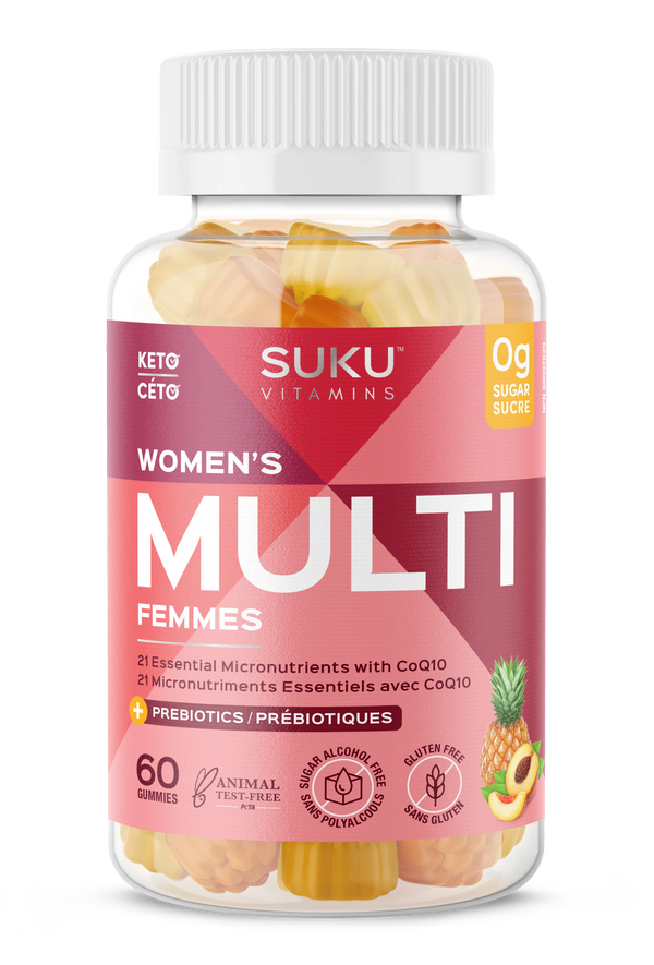 SUKU Vitamins - Women's Multivitamin (60 Gummies)